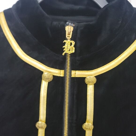 Bcbgmaxazria velour two-piece track suit, medium - Picture 4 of 15